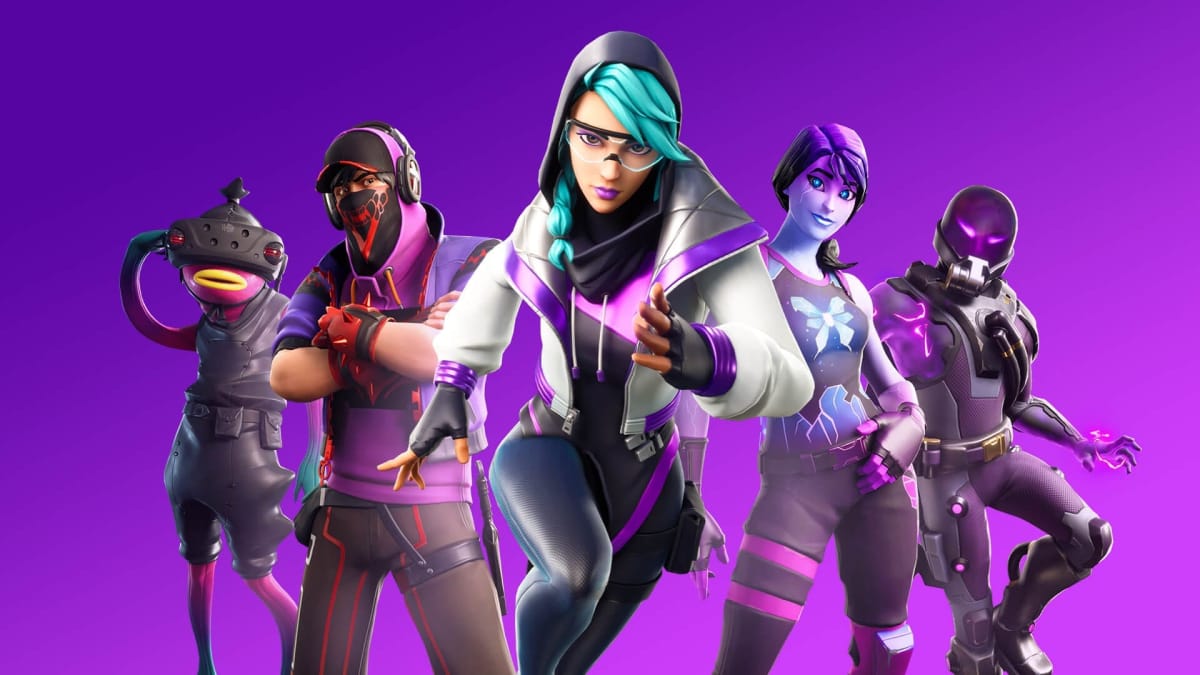 Fortnite addiction lawsuit five characters from the game