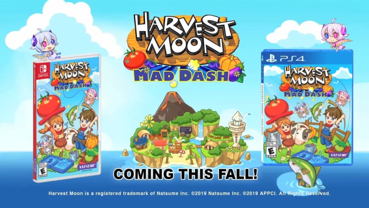 Harvest Moon Mad Dash This Fall 