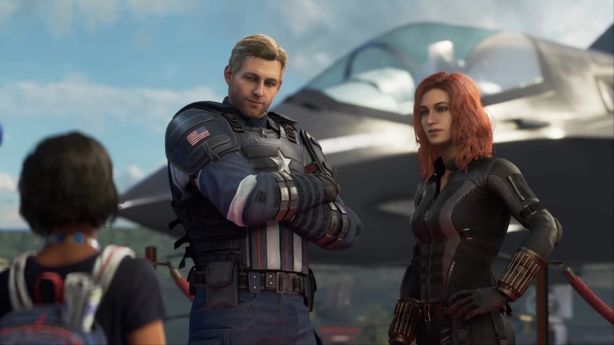 New Marvel's Avengers Details Cap and Widow