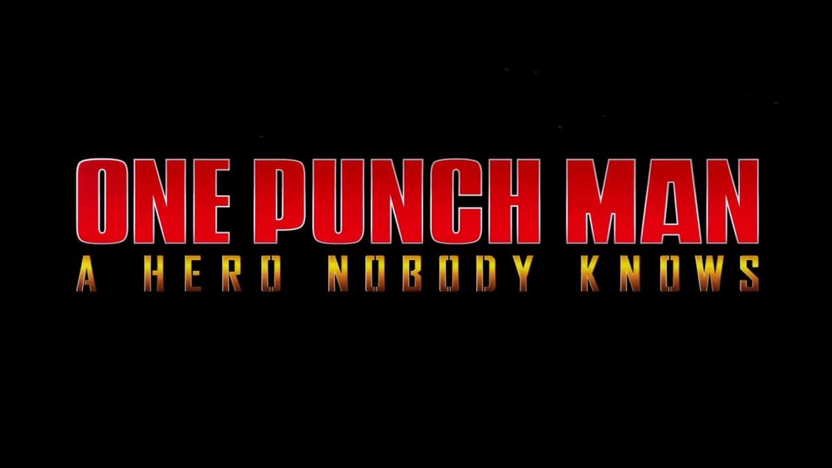 One Punch Man: A Hero Nobody Knows logo