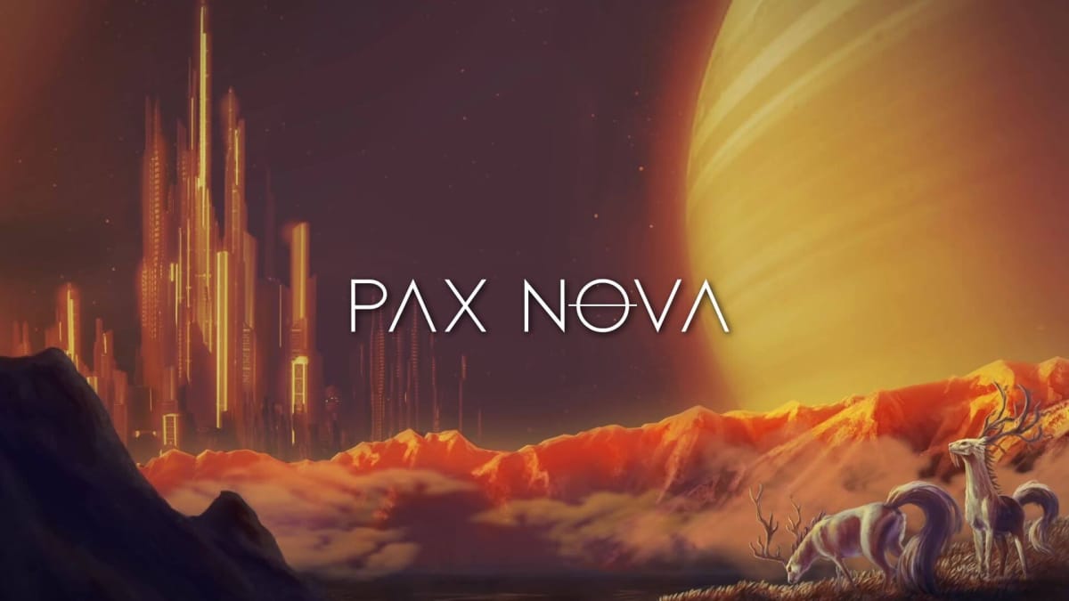 The logo for Pax Nova