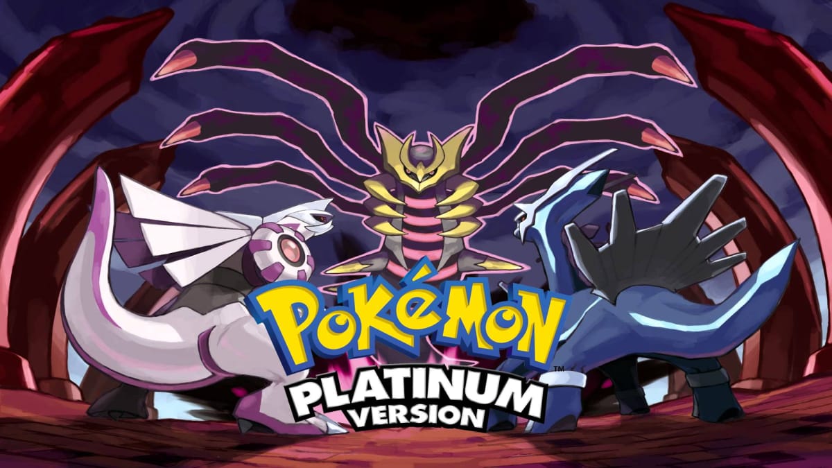 Pokemon Platinum Version Art