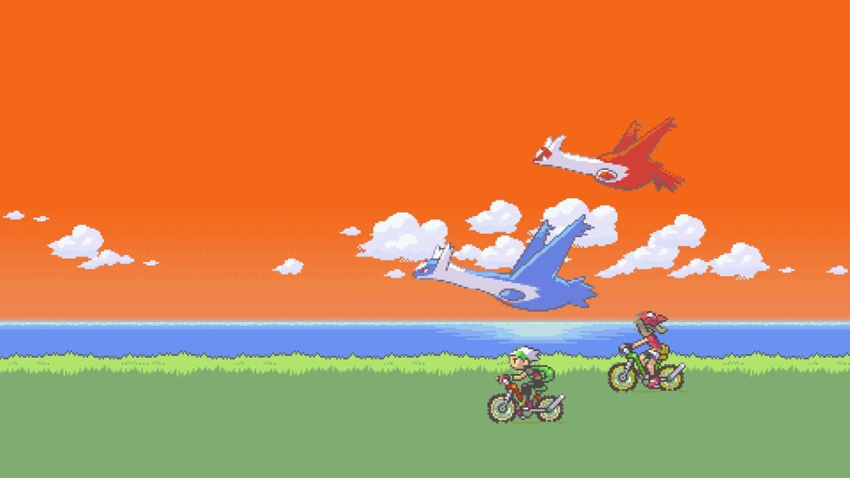 Pokemon Ruby and Sapphire End Screen