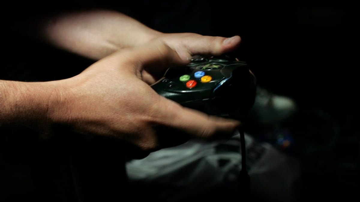 A shot of an Xbox One controller