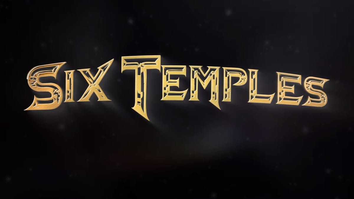 The logo for Six Temples