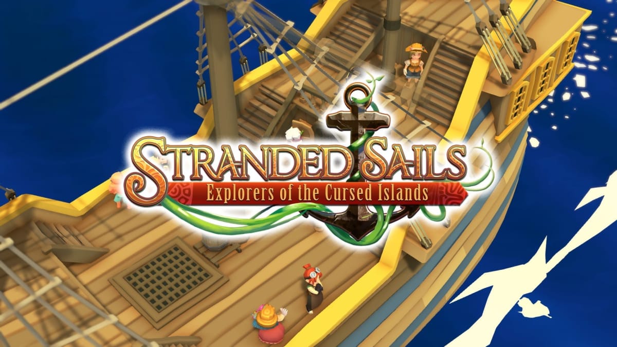 Stranded Sails vertical slice title screen