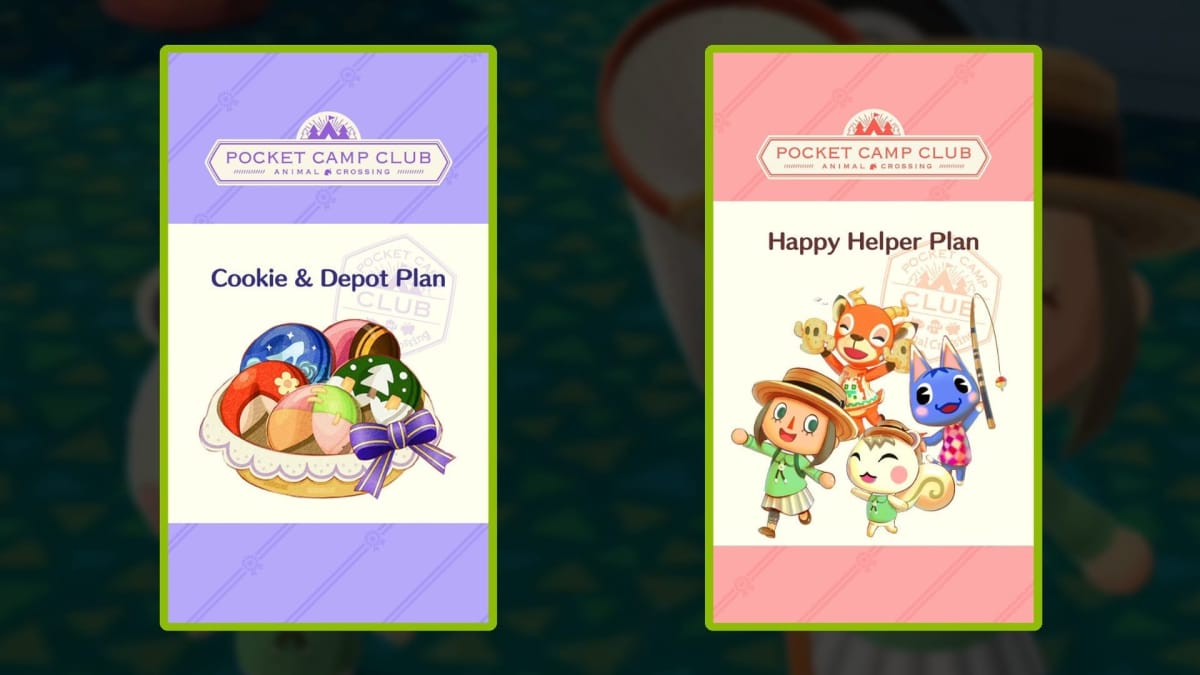 Animal Crossing: Pocket Camp Club Plans