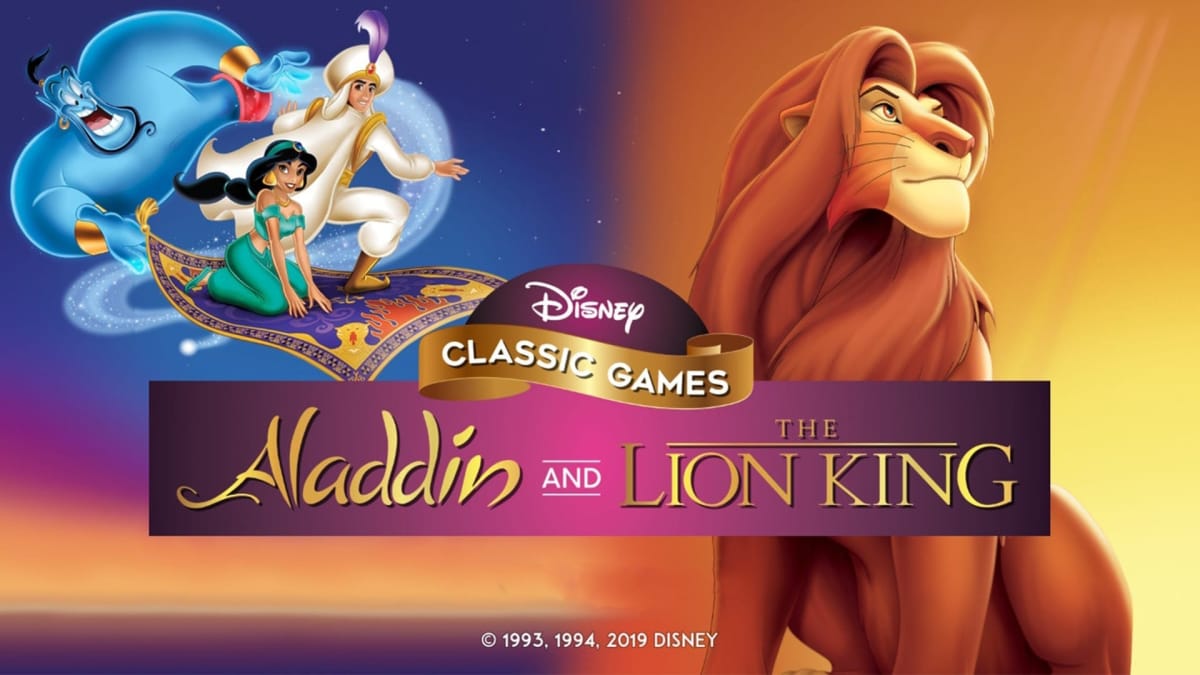 Disney Classic Games Aladdin and The Lion King - Title