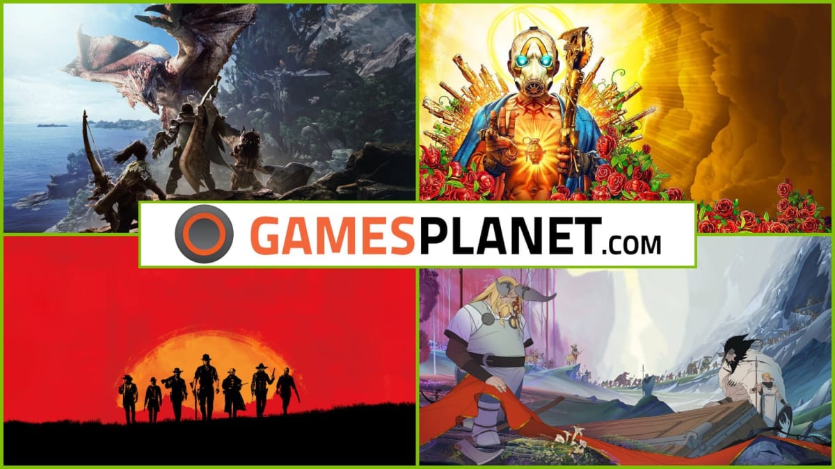 Four of the deals in the Gamesplanet Christmas sale