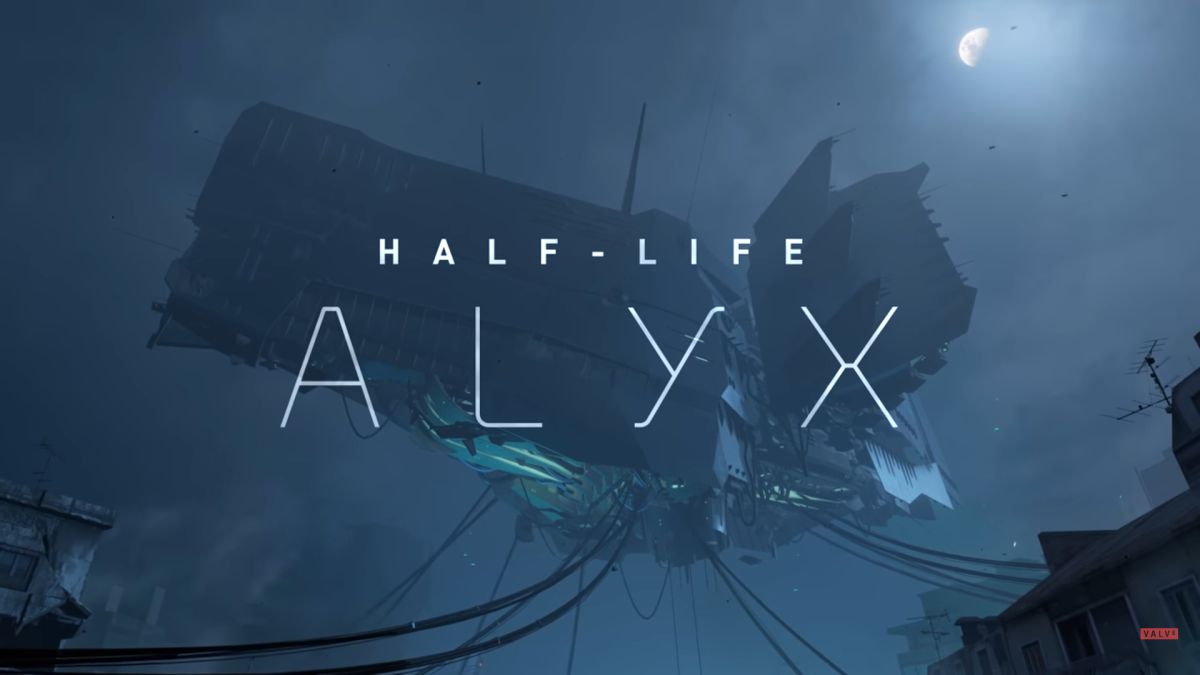 Half-Life Alyx trailer logo