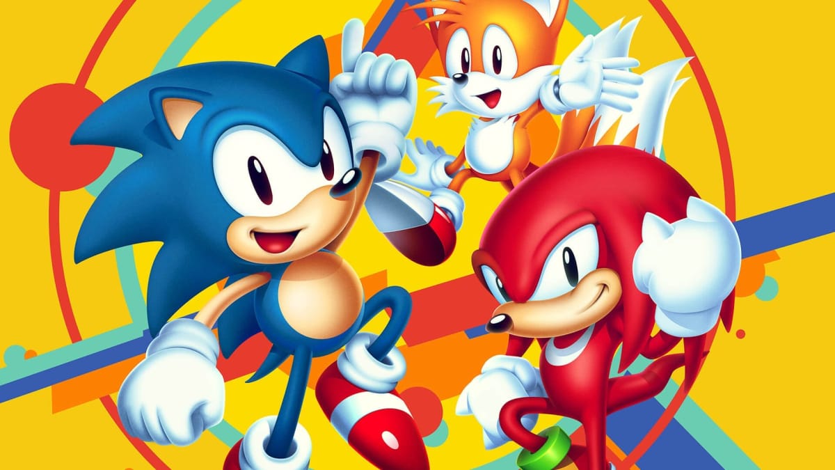 Promotional artwork for Sonic Mania