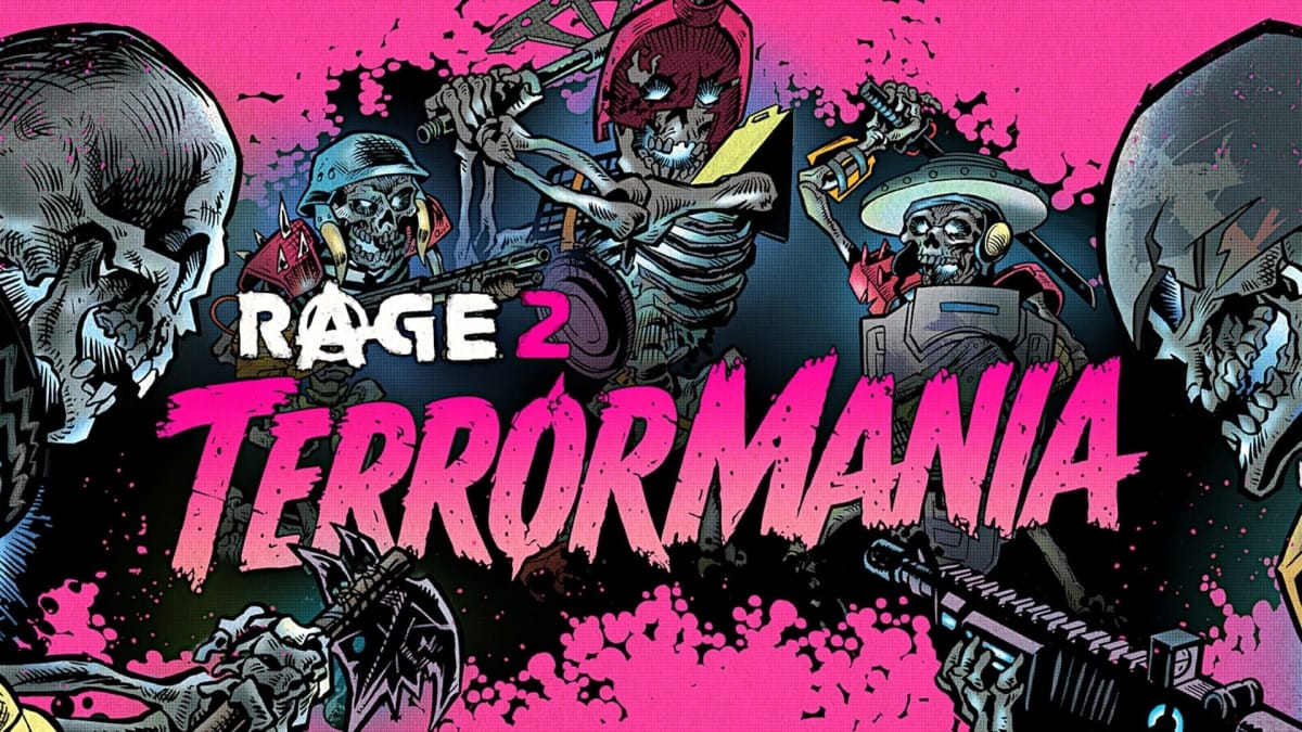 The logo for RAGE 2: Terrormania
