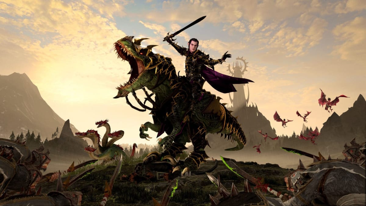Malus Darkblade in Total War: Warhammer II's The Shadow and the Blade DLC