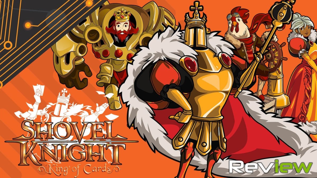 Shovel Knight King of Cards title