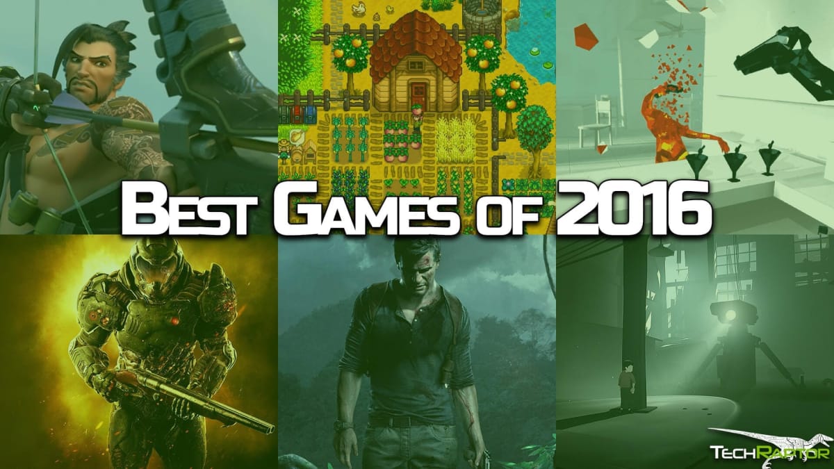 best games of 2016