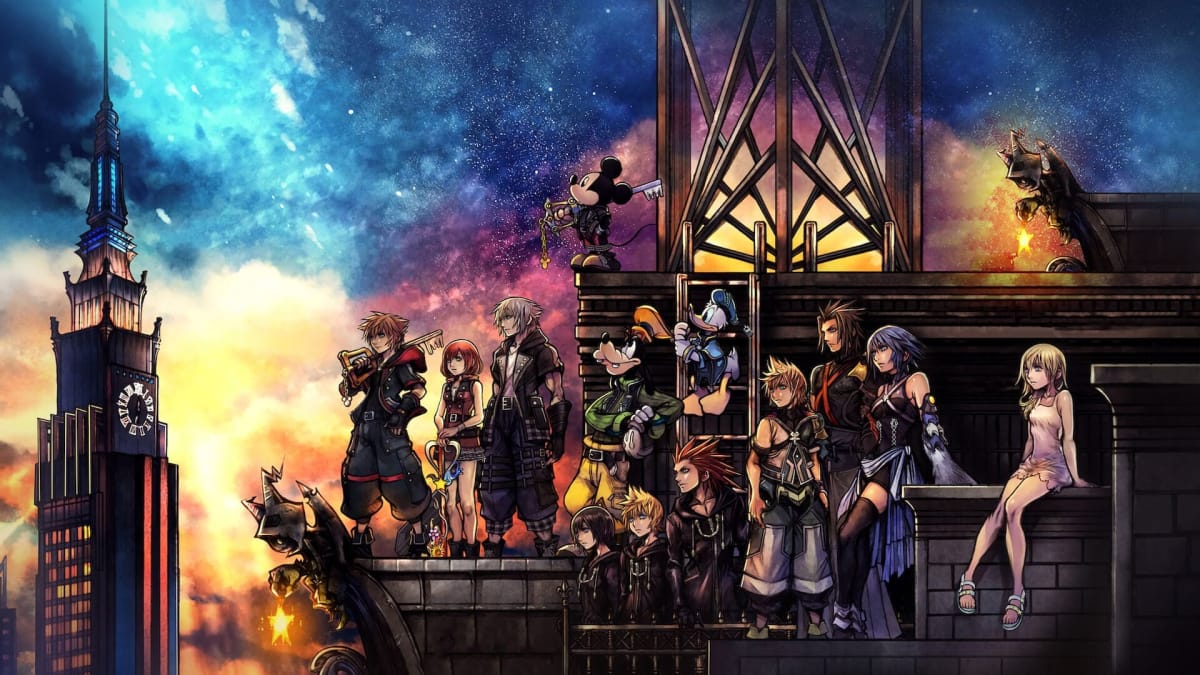 The cast of Kingdom Hearts III