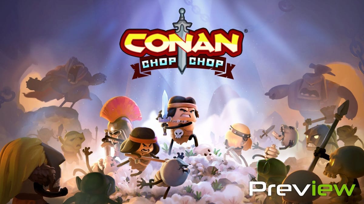 Conan Chop Chop title screen