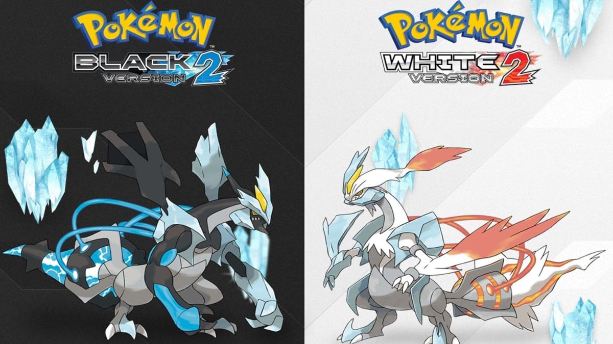 Pokémon Black 2 and White 2 art