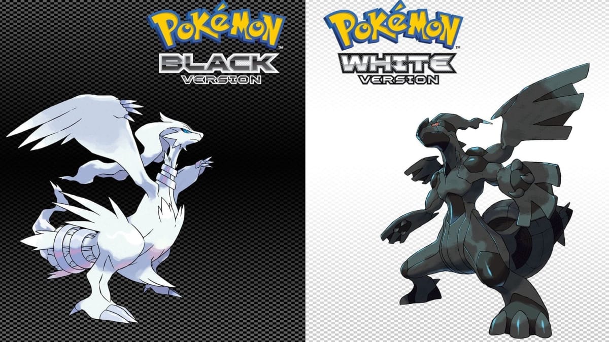 Pokémon Black and White art