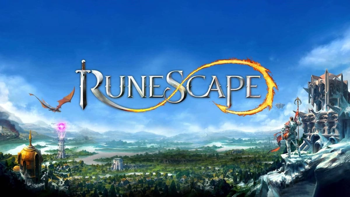 Background with the RuneScape title