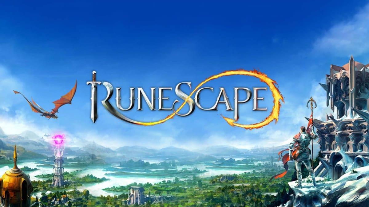 The logo for Runescape, the game Elasari was likely muted on.