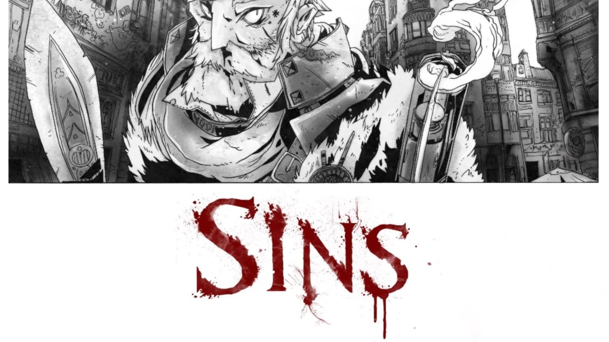 Sins: Dead City - Key Art