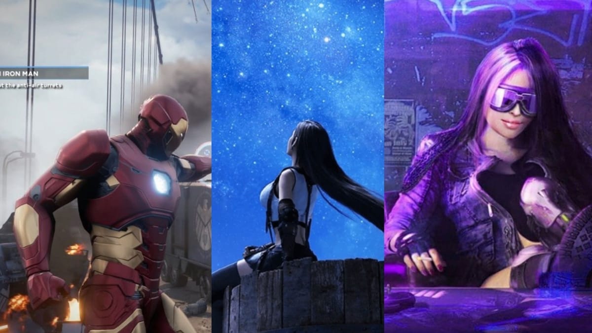 Marvel's Avengers, Final Fantasy VII Remake, and Cyberpunk 2077