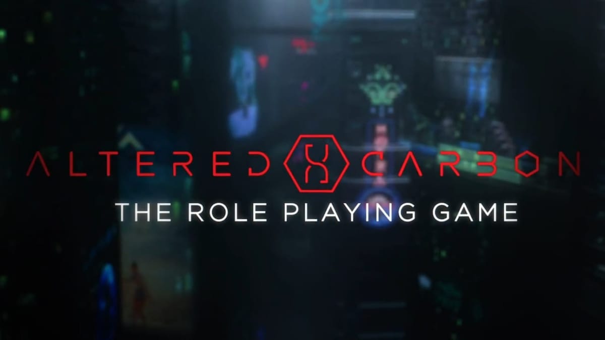Altered Carbon RPG cover