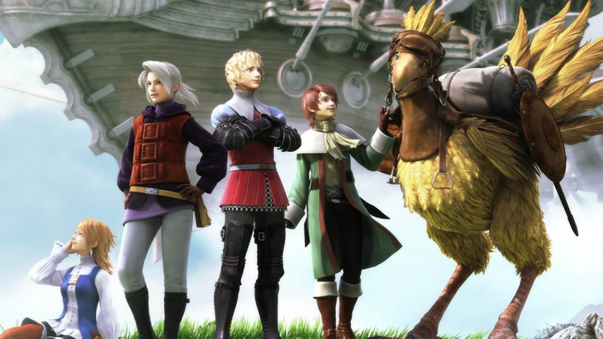 Final Fantasy 3 update cover