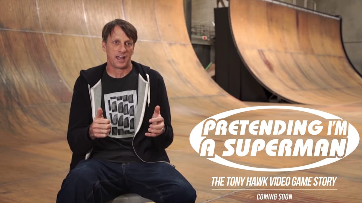 Tony Hawk's Pro Skater Documentary Pretending I'm A Superman cover