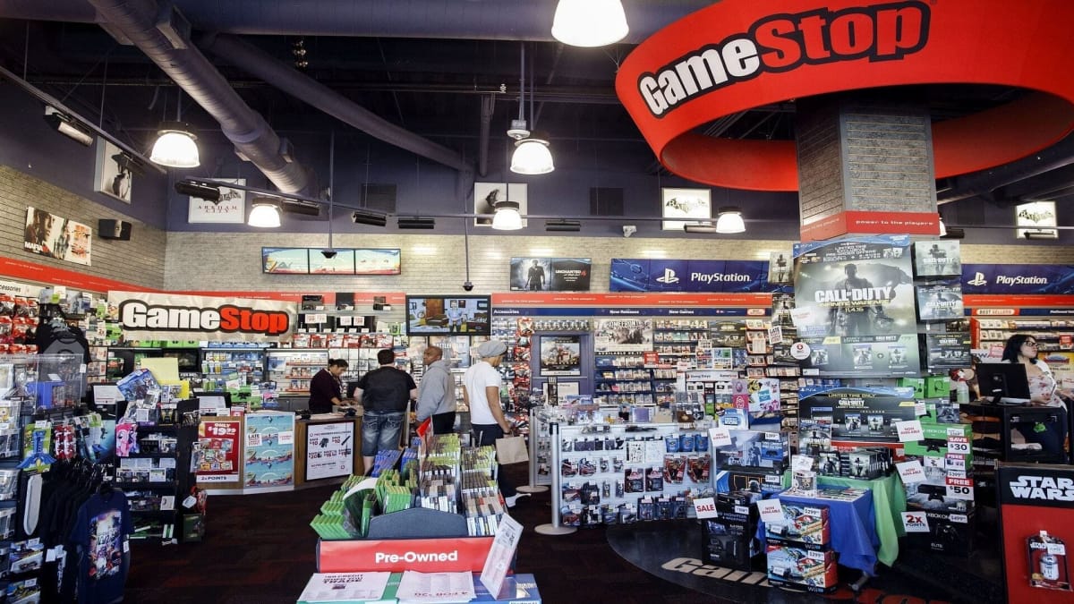 A typical Gamestop