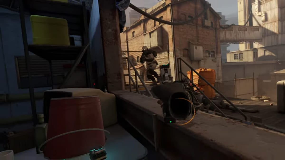 Half-Life: Alyx Gameplay trailers shooting Combine