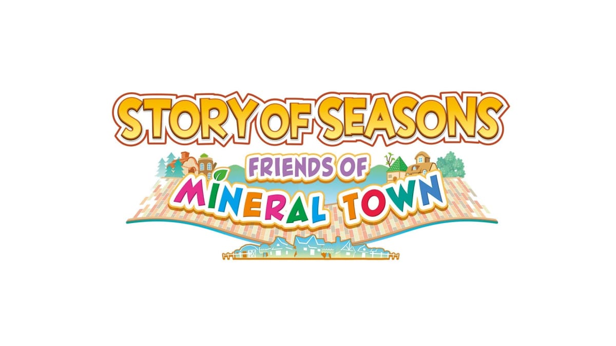 The logo for Story of Seasons: Friends of Mineral Town