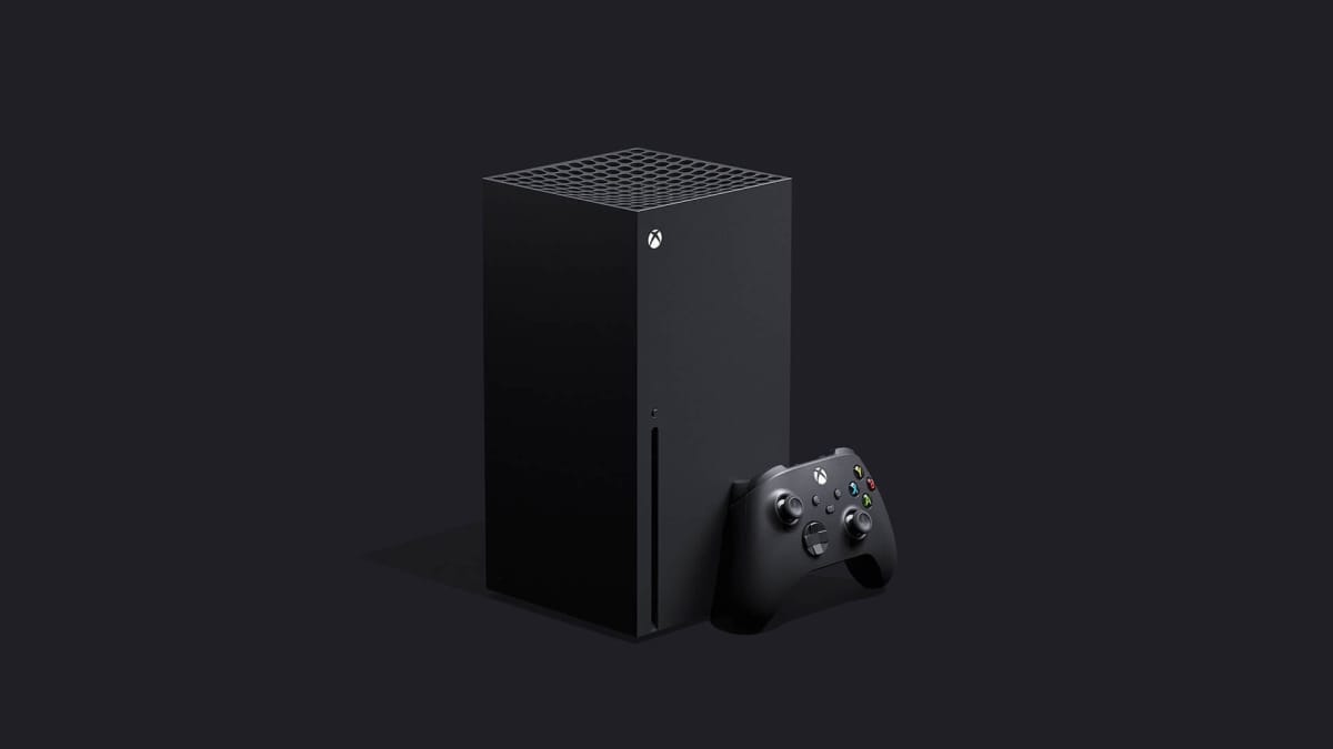 A shot of the upcoming Xbox Series X