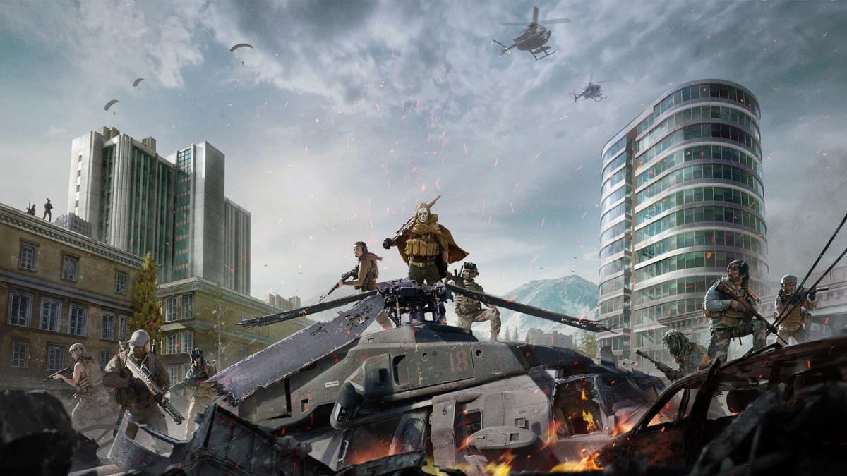 Some promotional artwork for Call of Duty: Warzone