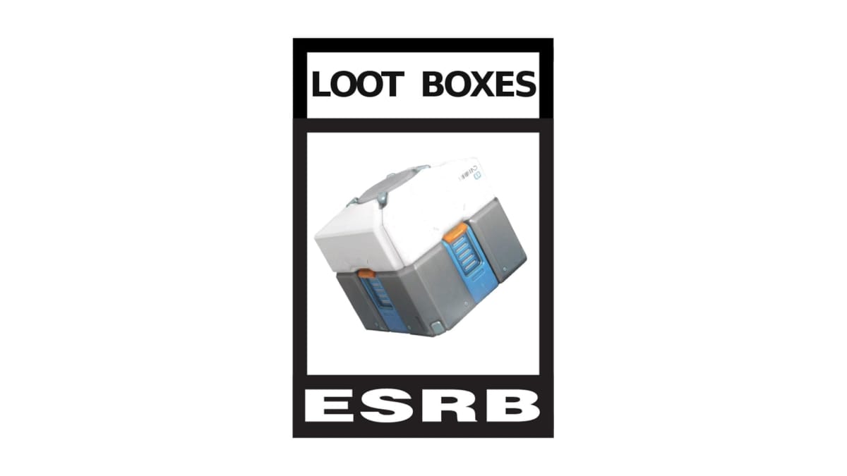 ESRB loot box ratings cover