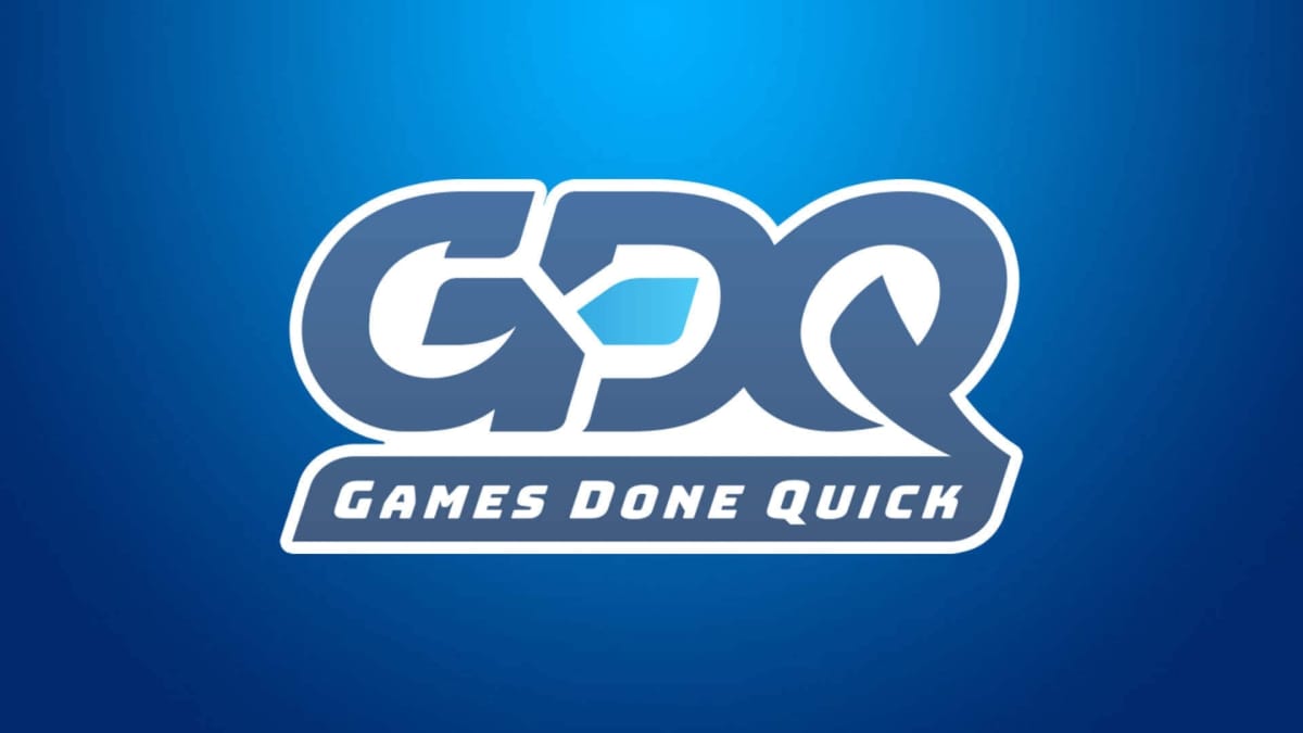 The logo for Games Done Quick
