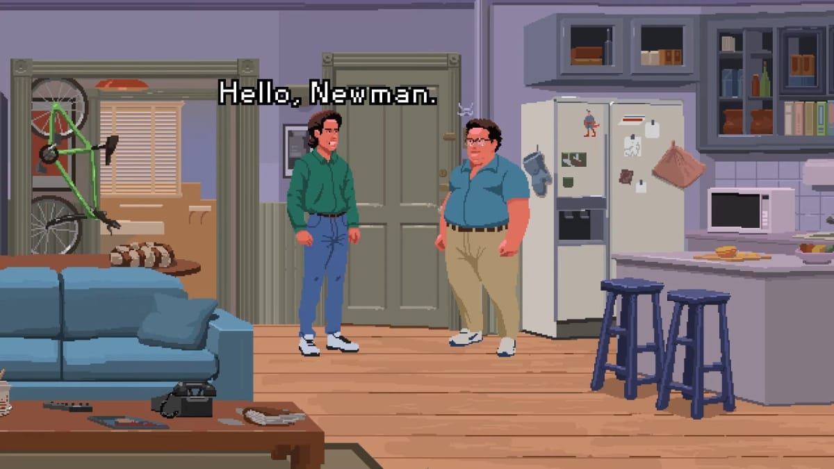 Seinfeld video game Hello Newman cover