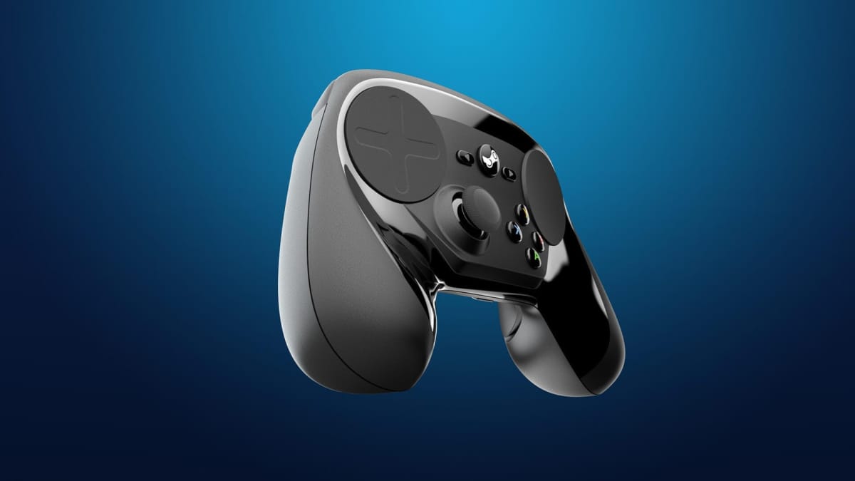 A shot of Valve's ill-fated Steam Controller
