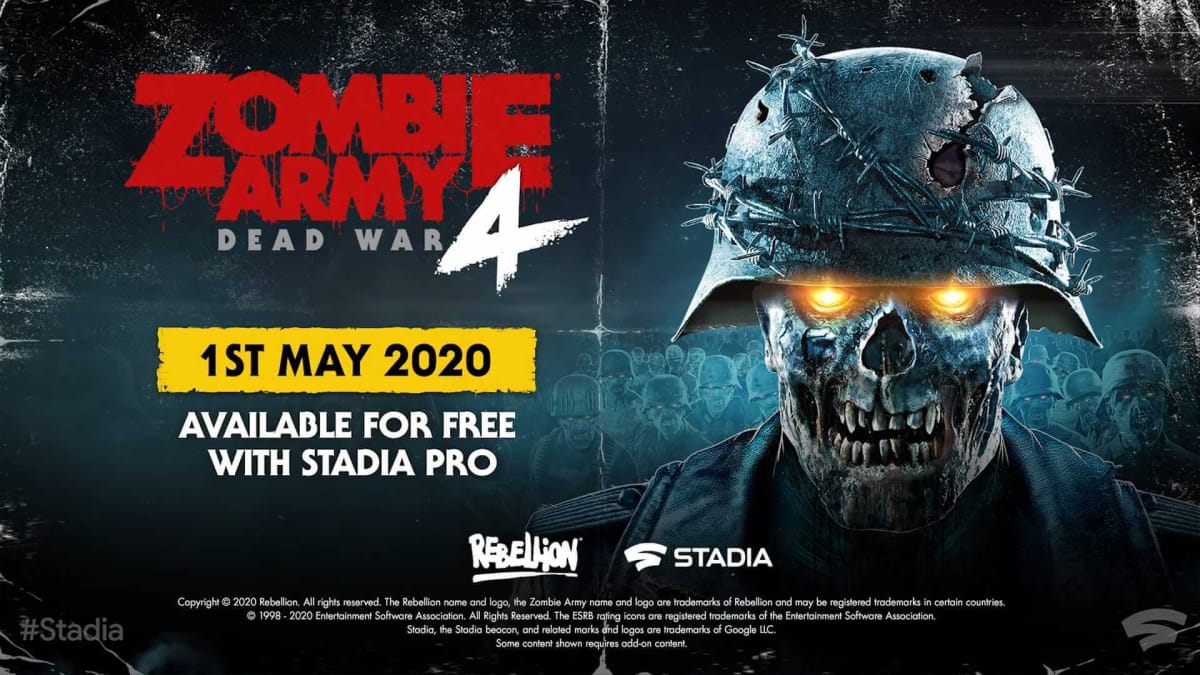 zombie army 4 stadia pro