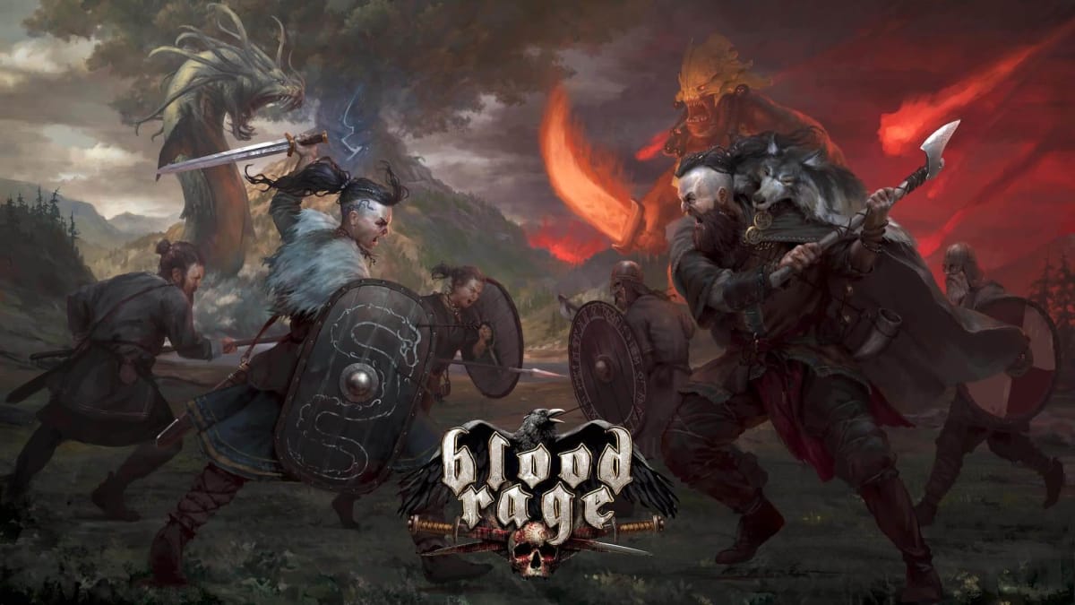 Blood Rage Digital Edition, image courtesy Asmodee Digital