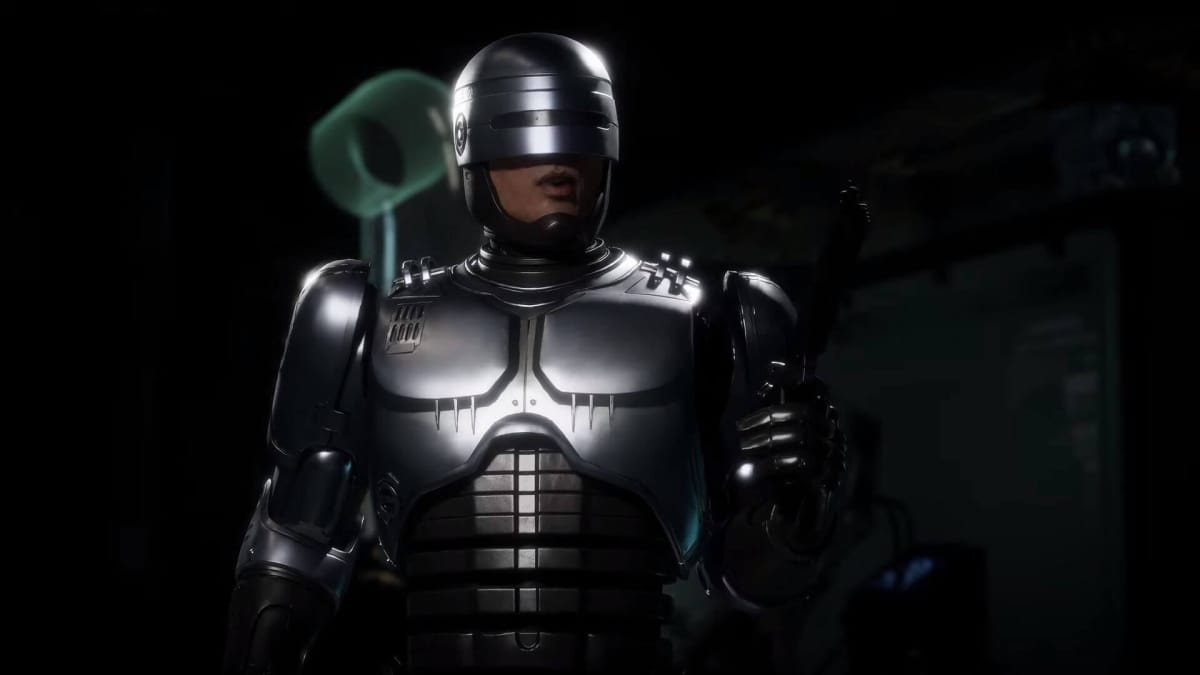Robocop as he appears in Mortal Kombat 11