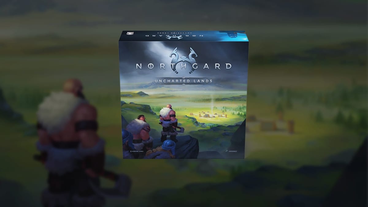 Northgard board game Uncharted Lands cover