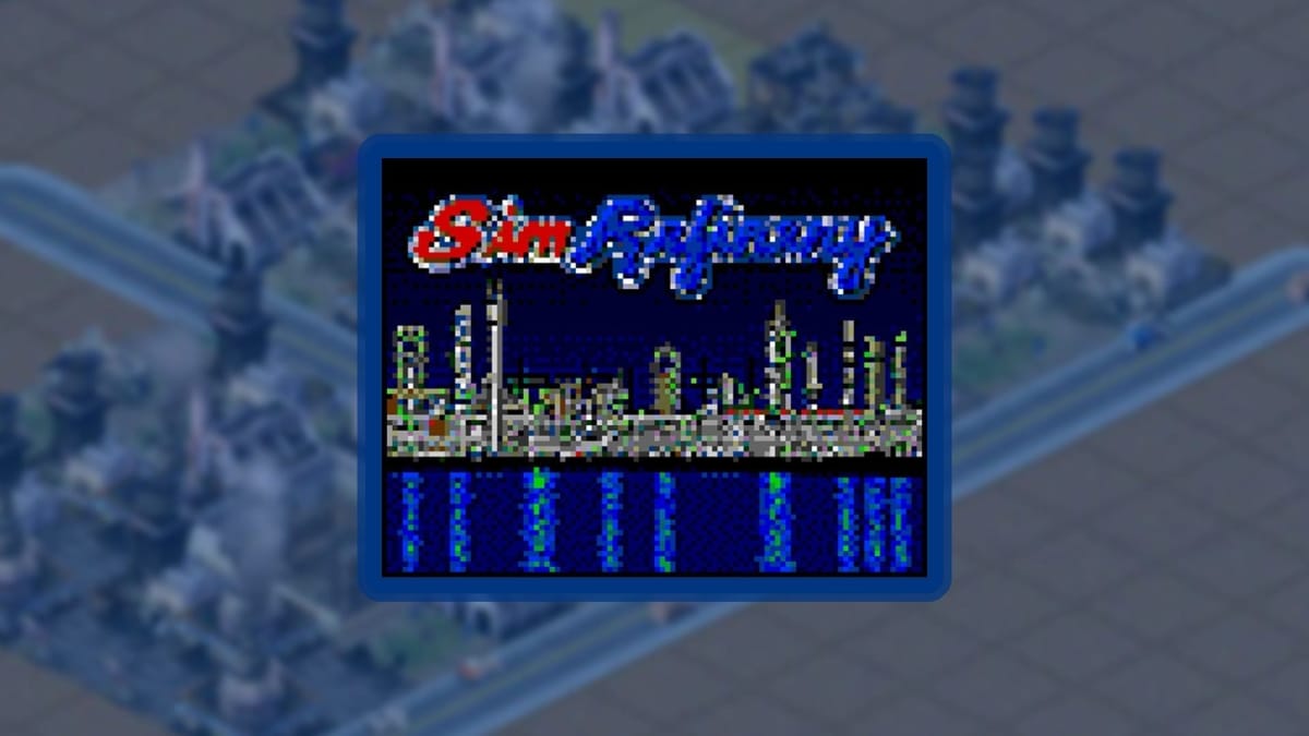 SimCity SimRefinery cover