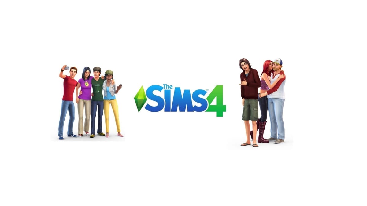 Sims 4 background.