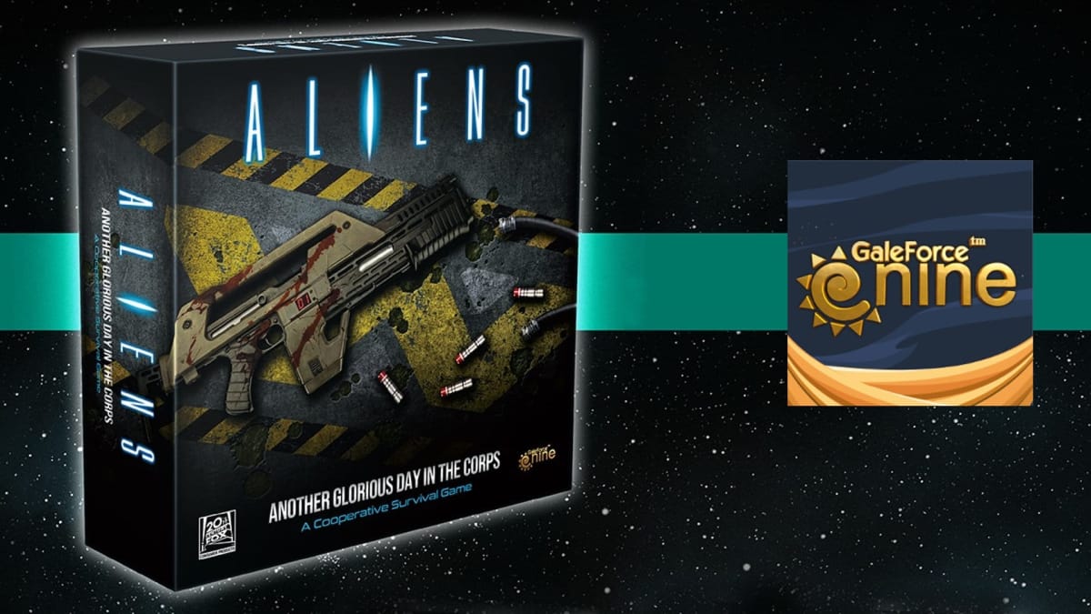 Aliens Board Game Gale Force Nine cover