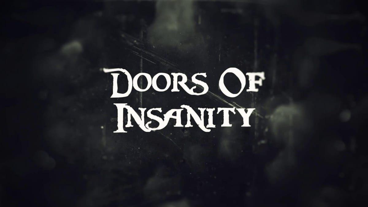 The logo for Doors of Insanity