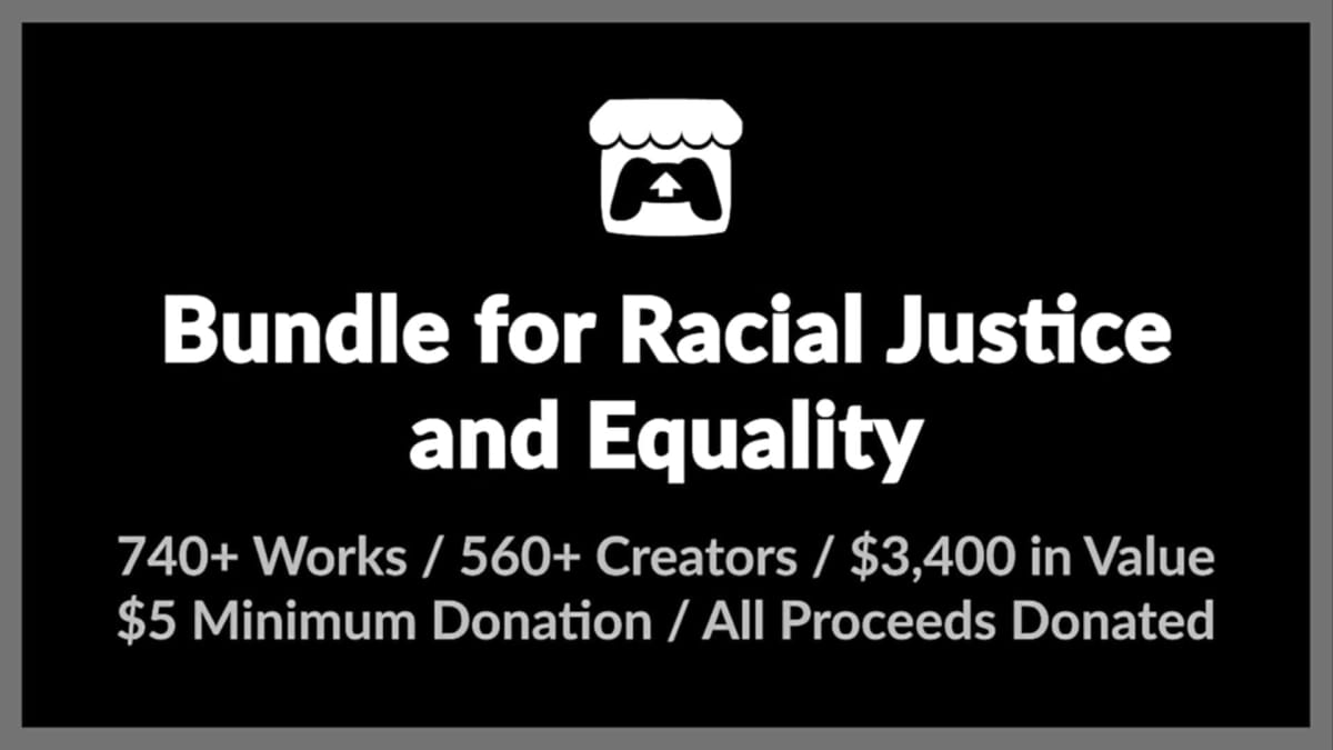 The Itch.io Bundle For Racial Justice And Equality logo
