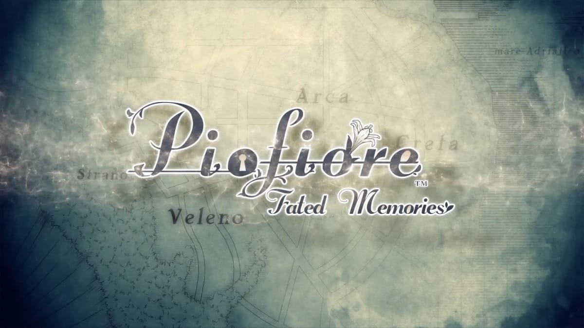 The logo for Piofiore: Fated Memories