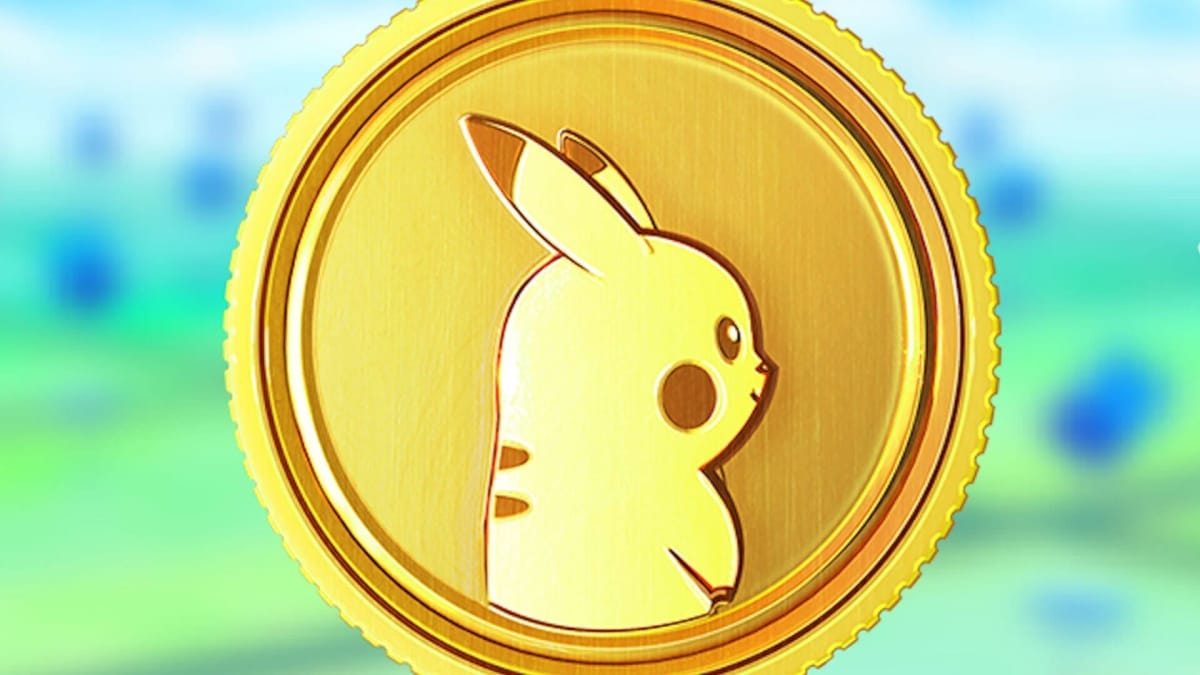 A coin in Pokémon Go